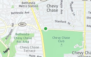 Map of 4425 Bradley La, Chevy Chase, MD 20815, USA