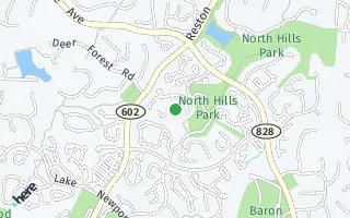 Map of 1333 Park Garden Ln, Reston, VA 20194, USA