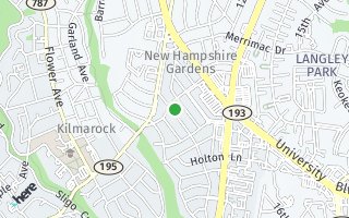 Map of 7909 Wildwood Drive, Takoma Park, MD 20912, USA