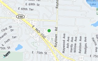 Map of 7202 Overton Avenue, Raytown, MO 64133, USA
