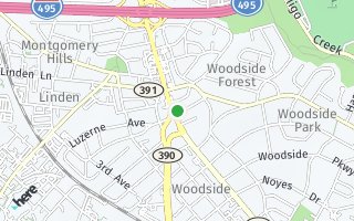 Map of 9301 Georgia Ave 3, Silver Spring, MD 20910, USA