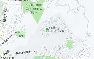 Map of 3404 Marlbrough Ct, College Park, MD 20740, USA