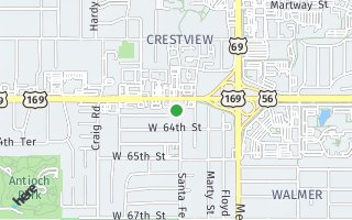 Map of 6312 Santa Fe Drive, OVERLAND PARK, KS 66202, USA