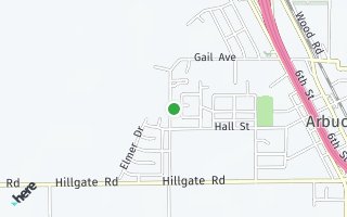 Map of 1042 Almond Avenue, Arbuckle, CA 95912, USA