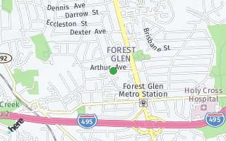 Map of 2112  BONNYWOOD LN #2-302, SILVER SPRING, MD 20902, USA
