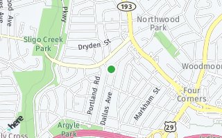 Map of 10117  Renfrew Rd, Silver Spring, MD 20901, USA