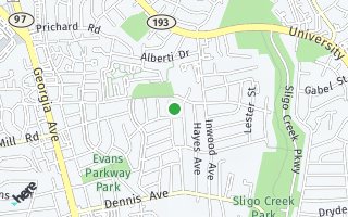 Map of 10705  Huntley Ave, Silver Spring, MD 20902, USA