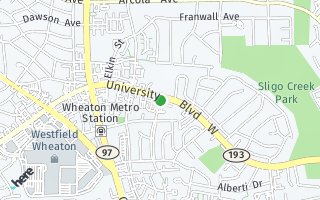 Map of 11359  King George Drive #9, Silver Spring, MD 20902, USA