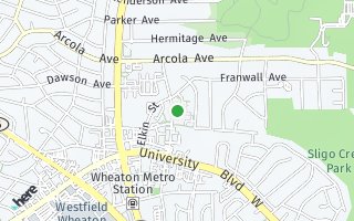 Map of 11505 AMHERST AVE 102, SILVER SPRING,, MD 20902, USA