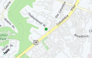 Map of 2005 Featherwood St, Silver Spring, MD 20904, USA