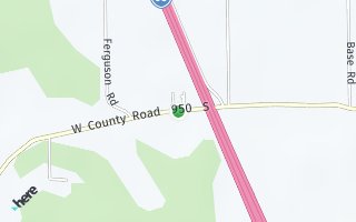 Map of 204  W 950 S, Columbus, IN 4 7201, USA