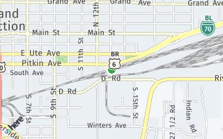 Map of 3117 E 1/2 Road, Grand Junction, CO 81504, USA