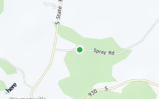 Map of 10060  W Spray Rd, Columbus, IN 47201, USA