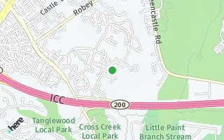 Map of 13411 Shady Knoll 215, Silver Spring, MD 20904, USA
