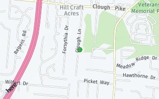 Map of 4168 Clough Lane, Cincinnati, OH 45245, USA