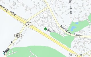 Map of 19406 Front St., Leesburg, VA 20176, USA