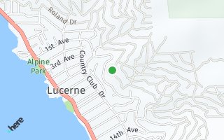 Map of 4169 Lakeview Terrace, Lucerne, CA 95458, USA