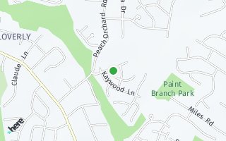 Map of 2313 Holly Spring Dr, Silver Spring, MD 20905, USA