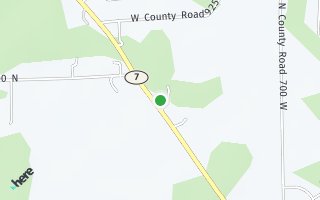 Map of 8880 N State Highway 7, Elizabethtown, IN 47232, USA