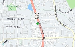 Map of 1110 Huntmaster Ter NE 202, Leesburg, VA 20176, USA