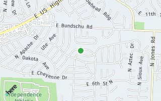 Map of 18507 E 9th Street North, Independence, MO 64056, USA