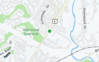 Map of 9403 Washington Ave, Laurel, MD 20723, USA