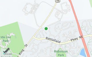 Map of 118 Stoneledge Place, NE, Leesburg, VA 20176, USA