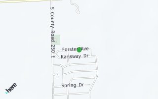 Map of 5441  E Forster Ave, Columbus, IN 47201, USA