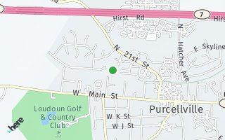 Map of 407 Yorkshire Ridge Ct., Purcellville, VA 20132, USA