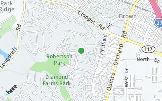 Map of 728 QUINCE ORCHARD BLVD 101, Gaithersburg, MD 20878, USA