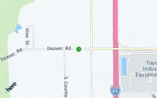 Map of 3840  W Deaver Rd, Columbus, IN 47201, USA