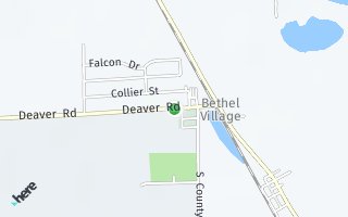 Map of 262  Deaver Rd, Columbus, IN 47201, USA