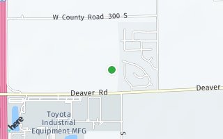 Map of 1834 W Deaver Rd, Columbus, IN 47201, USA