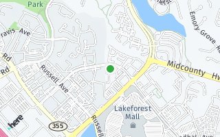 Map of 9810  LEATHERFERN TER #302-268, GAITHERSBURG, MD 20886, USA