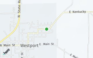 Map of 700  E North St, Westport, IN 47283, USA