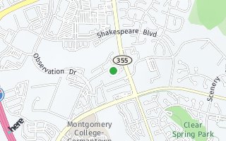 Map of 20629  BOLAND FARM RD, GERMANTOWN, MD 20876, USA