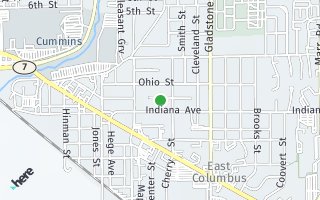 Map of 2251 Wallace Ave, Columbus, IN 47201, USA