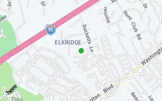 Map of 6346 Ducketts Ln, Elkridge, MD 21075, USA