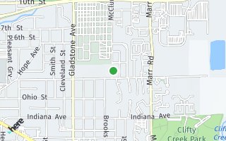 Map of 345 McClure Rd, Columbus, IN 47201, USA