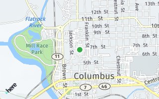 Map of 3141 S 550 W, Columbus, IN 47201, USA