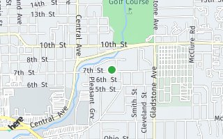 Map of 2202 7th St, Columbus, IN 47201, USA