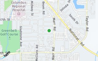 Map of 3107 14TH STREET, COLUMBUS, IN 47201, USA