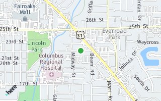 Map of 2809 22nd St, Columbus, IN 47201, USA