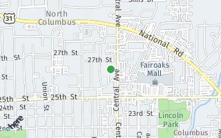 Map of 2663 Forest Dr, Columbus, IN 47201, USA