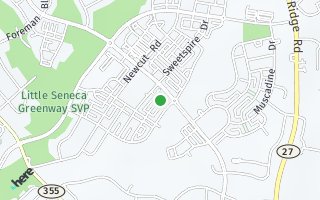 Map of 22440  BRIGHT SKY DR, CLARKSBURG, MD 20871, USA