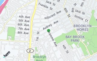 Map of 302 Doris Ave, Brooklyn Park, MD 21225, USA