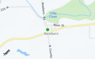 Map of 3392  N Clifty St, Columbus, IN 47203, USA