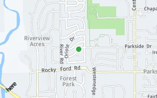 Map of 1044  Parkside Dr, Columbus, IN 47203, USA