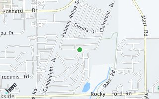 Map of 335  Fall Valley Drive, Columbus, IN 47203, USA