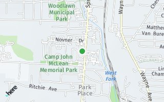 Map of 1848 Harmon Drive, Wyoming, OH 45215, USA
